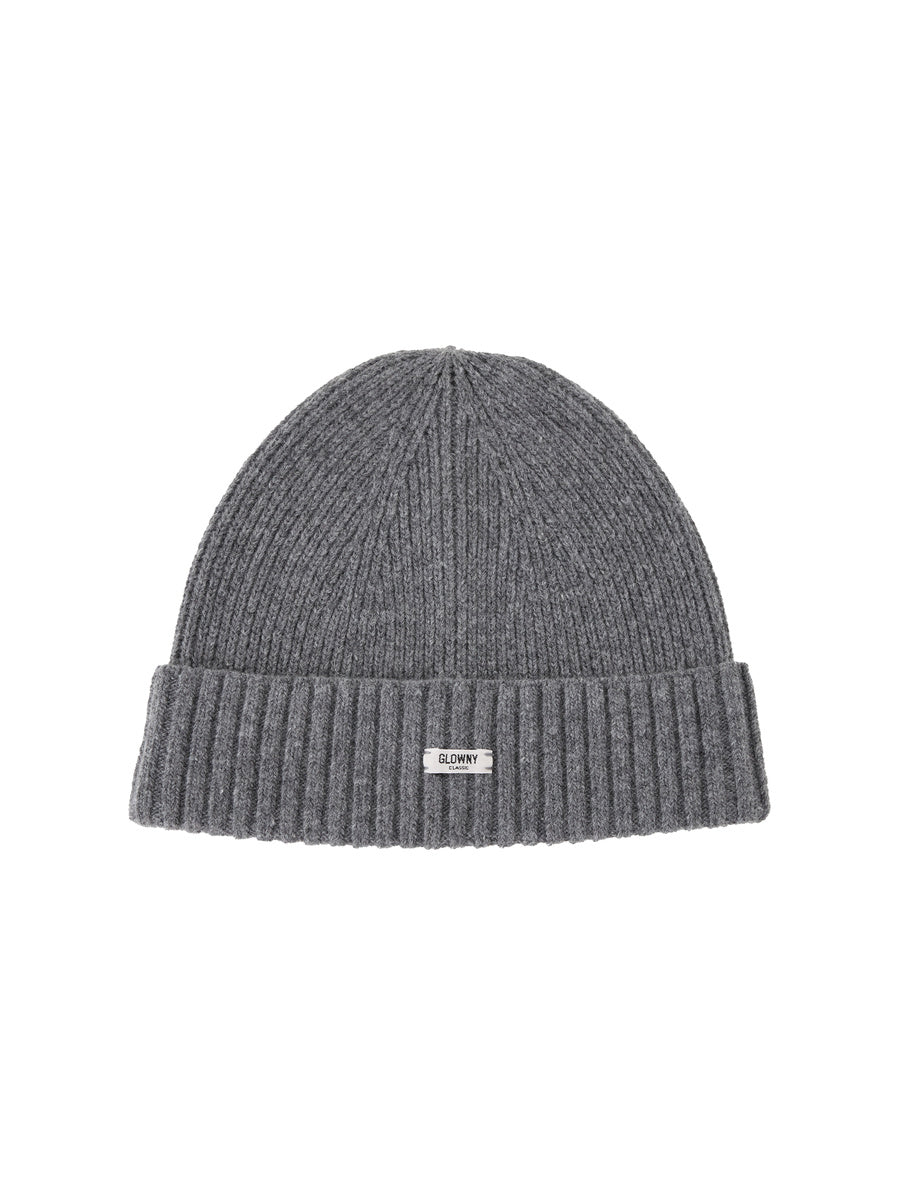 GLOWNY G Classic Beanie (Melange Gray)