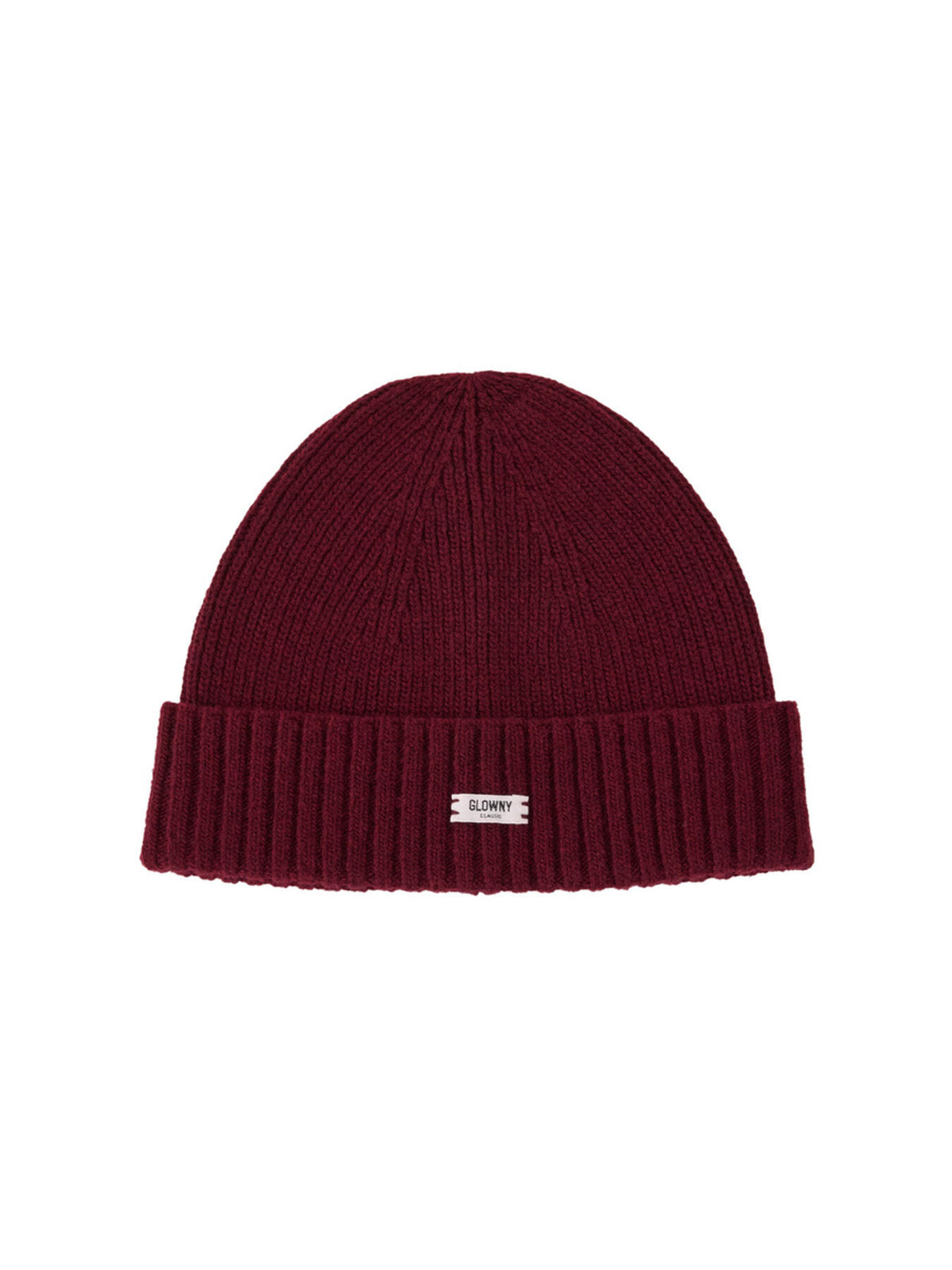 GLOWNY G Classic Beanie (Burgundy)