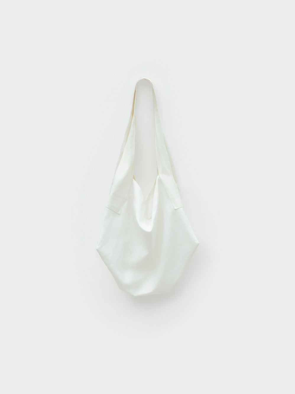 Low Classic Soft Structure Big Cotton Bag White
