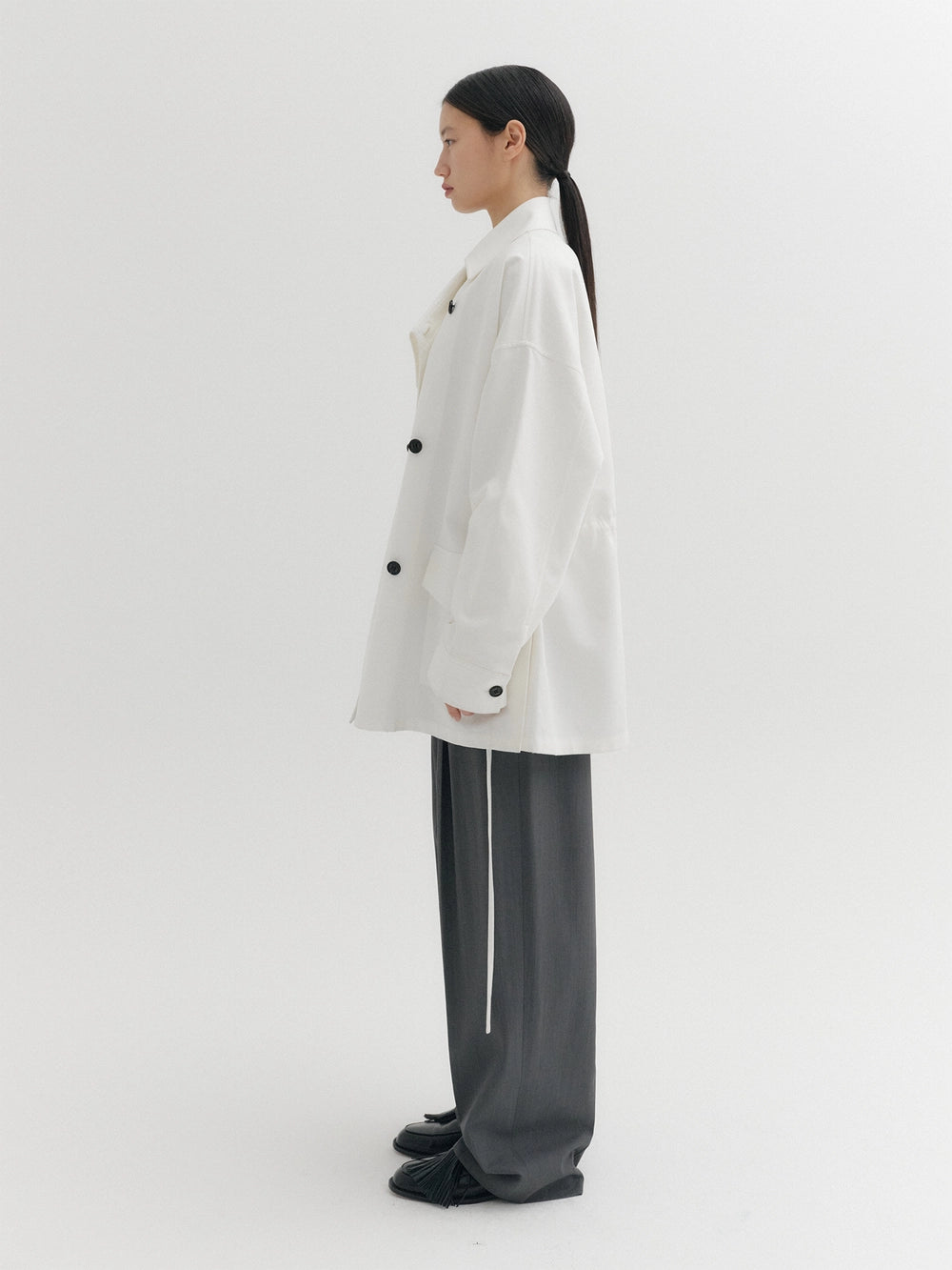 EENK Two-Pleat Pants - Gray