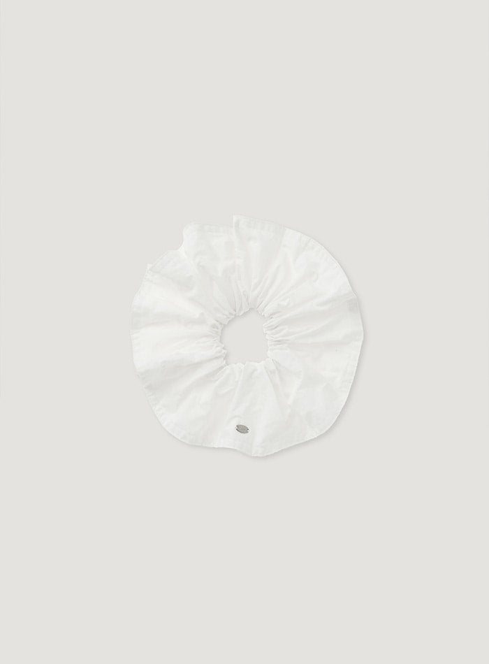 Mango Maniplease Pepe Scrunchie White