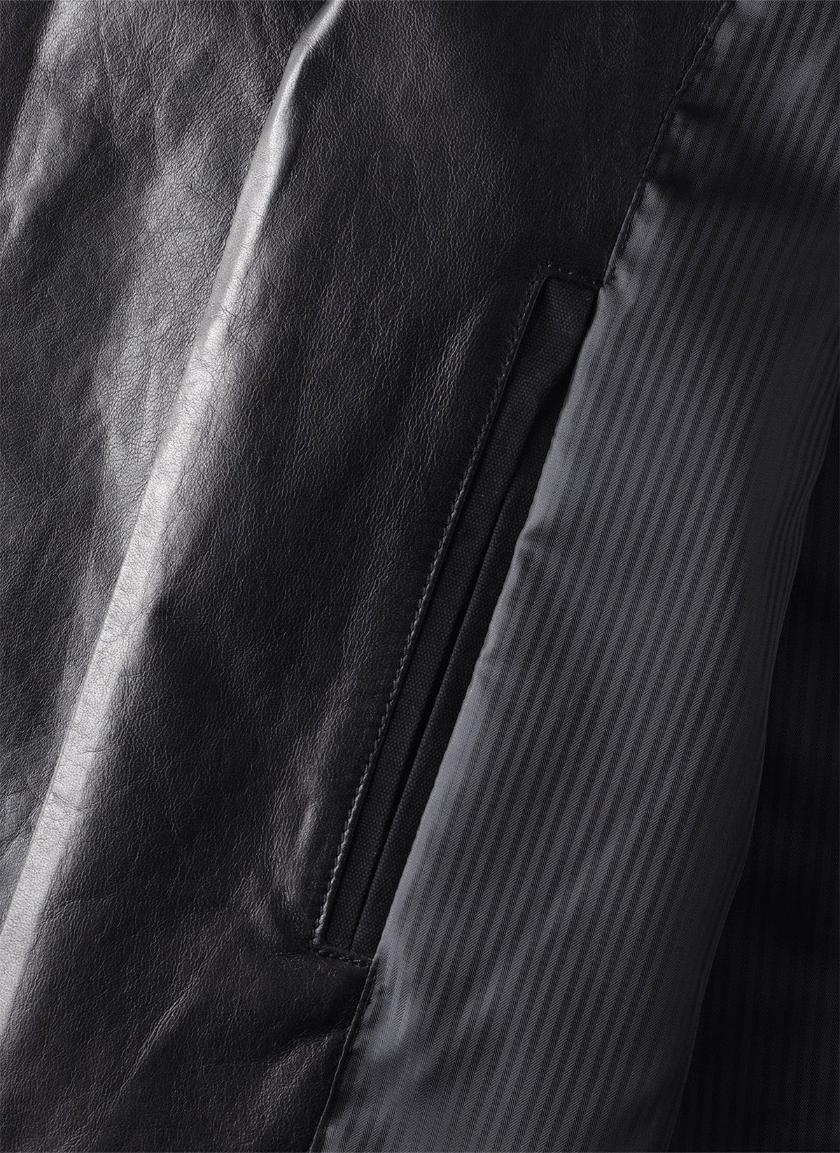 Post_Archive_Faction Leather Jacket Center