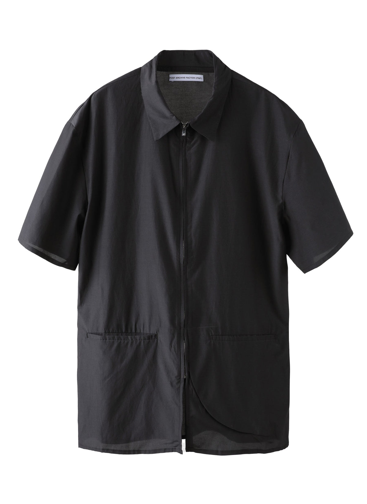 Post_Archive_Faction 8.0 Half Shirt Light (Black)