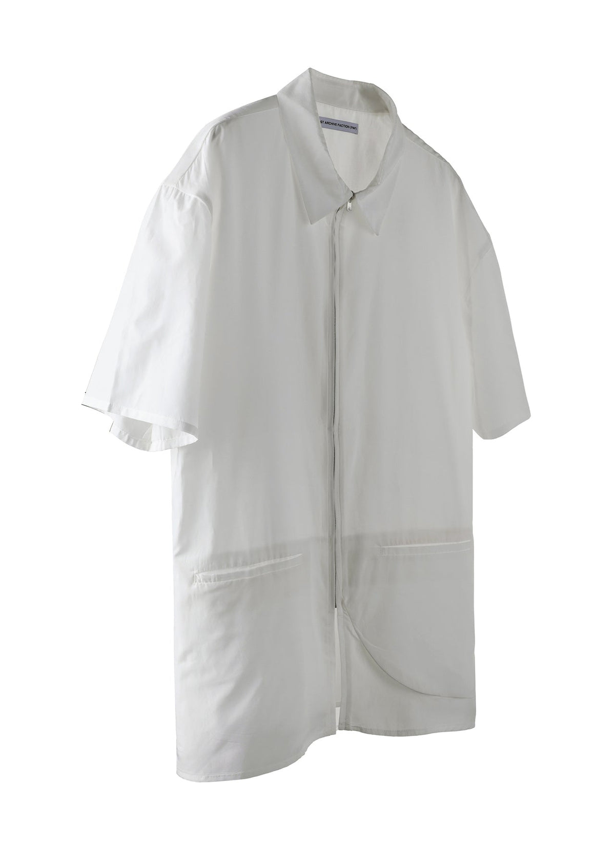 Post_Archive_Faction 8.0 Half Shirt Light (White)