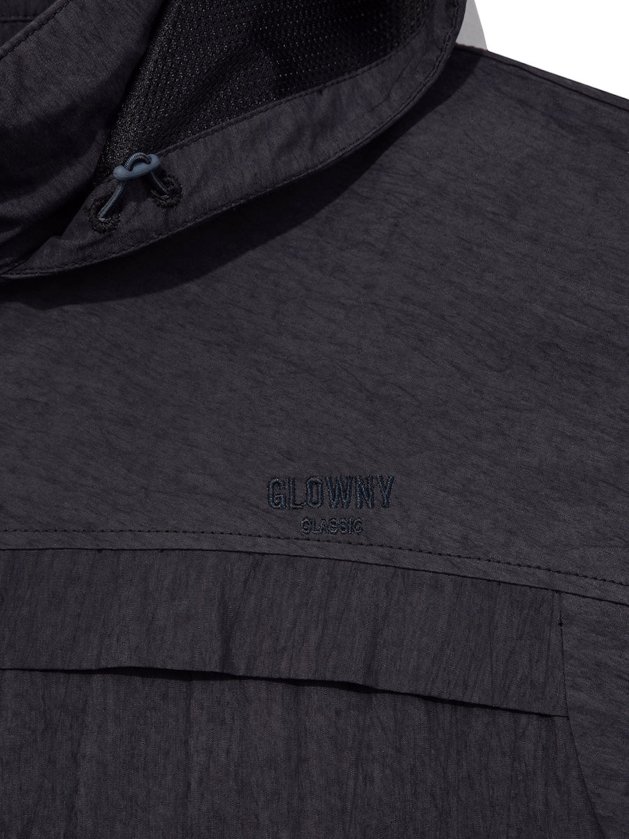 GLOWNY G Packable Hood Jacket (Navy)