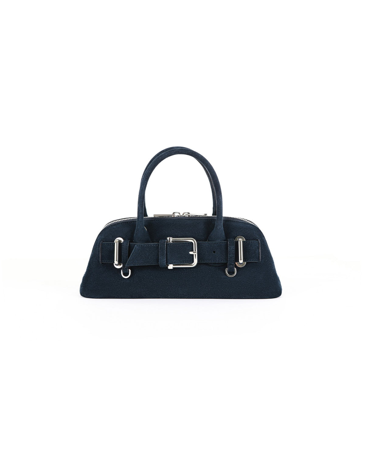 Osoi Zip Brocle Mini Suede Navy