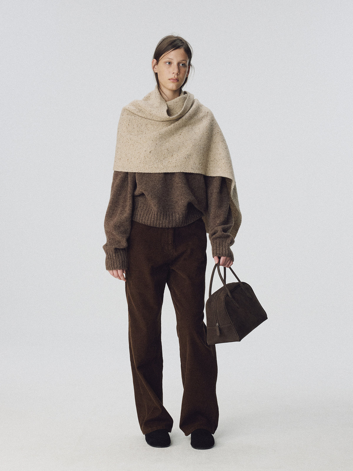 Nothing Written Kate bowling bag (Cocoa nubuck)