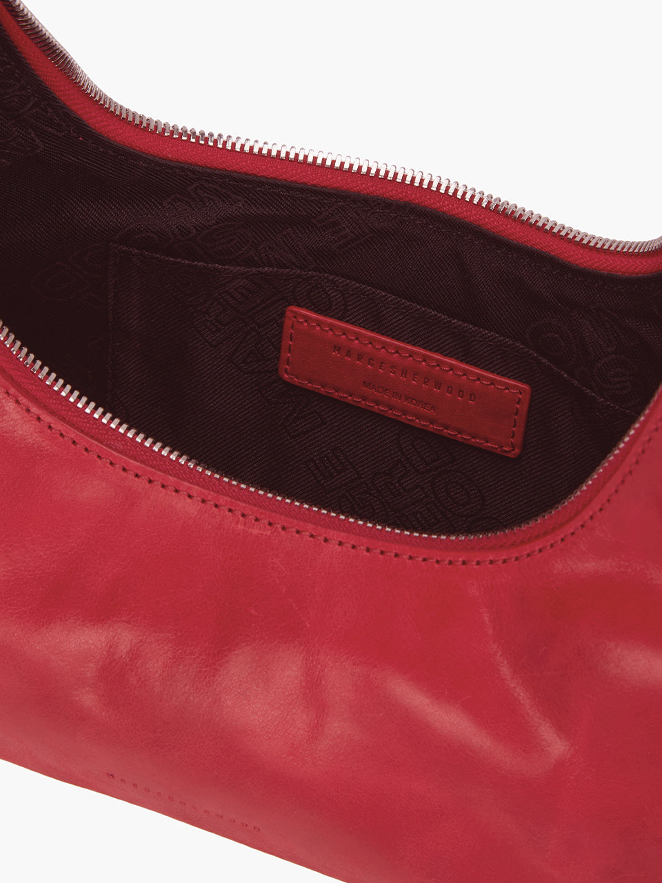 Margesherwood Hobo Shoulder apple red pull-up
