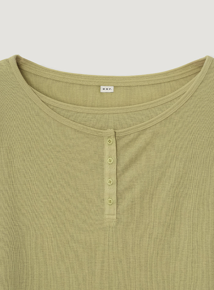 Mango Maniplease Eez Layered Tee Light Green