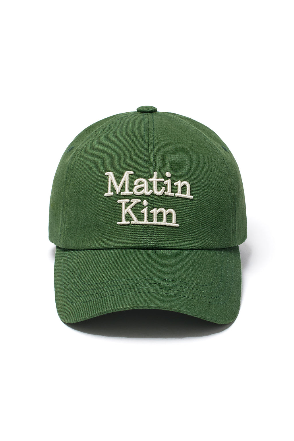 [matinkim] MATIN VOLUME LOGO BALL CAP IN GREEN