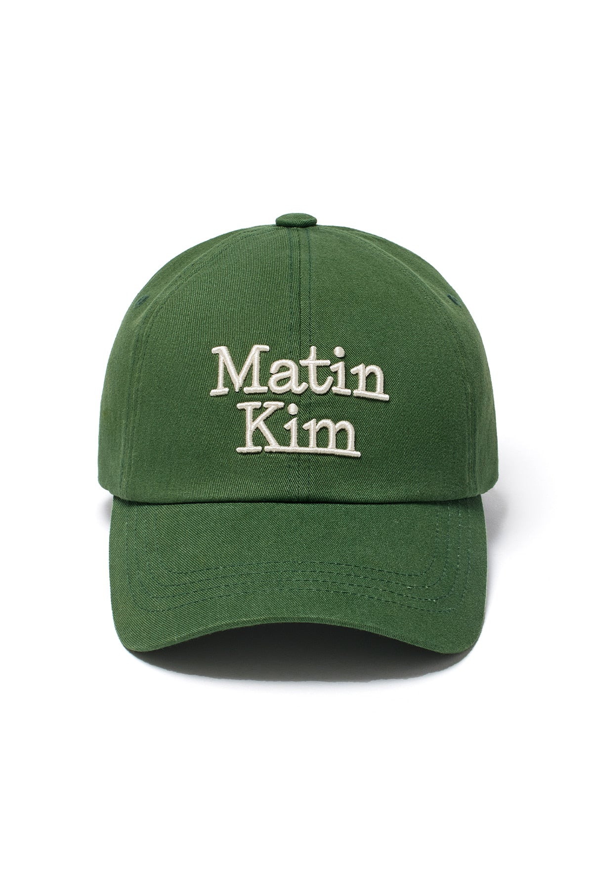 [matinkim] MATIN VOLUME LOGO BALL CAP IN GREEN
