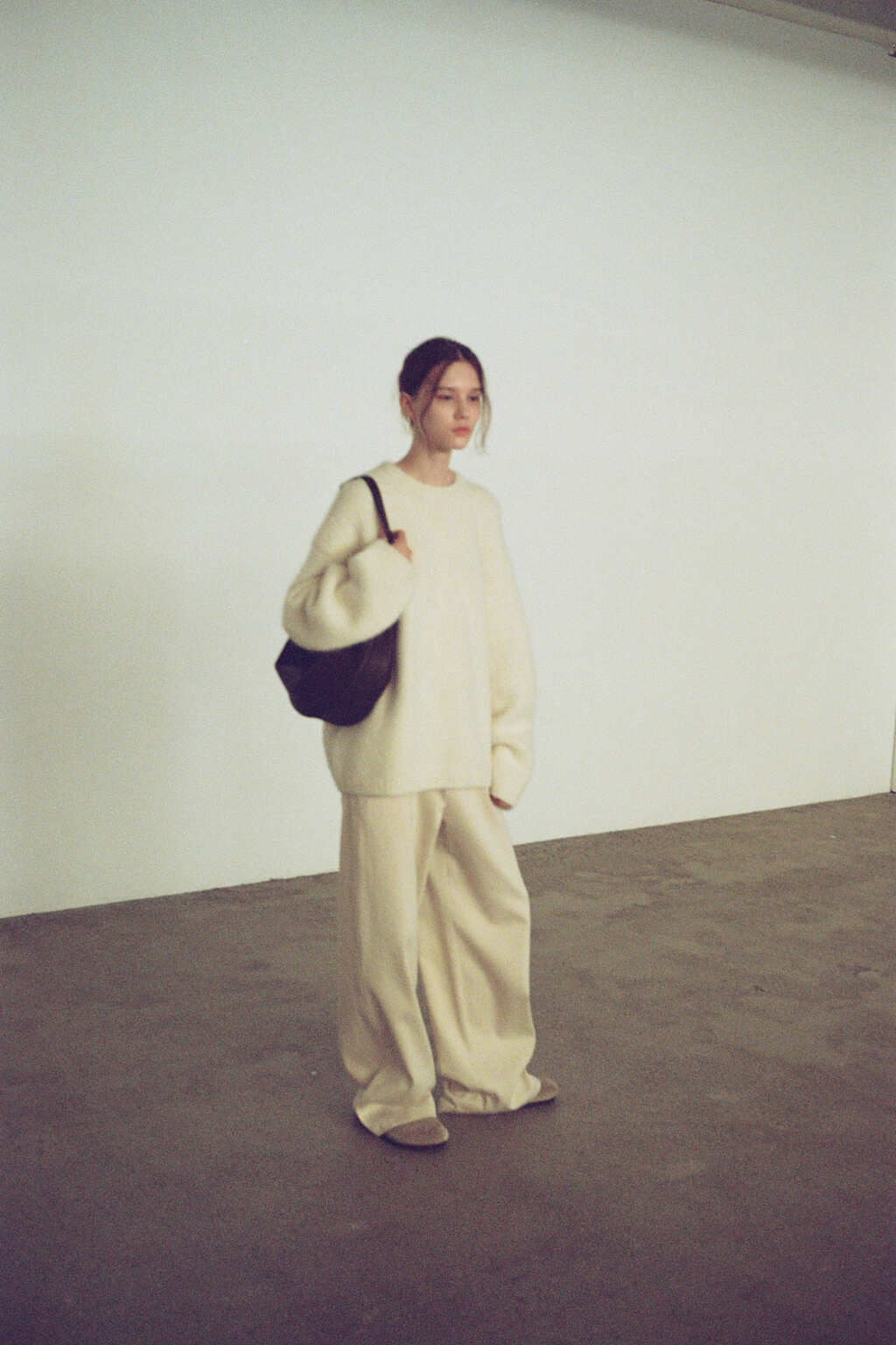 Facade Pattern Alpaca Cloud Knitwear ivory