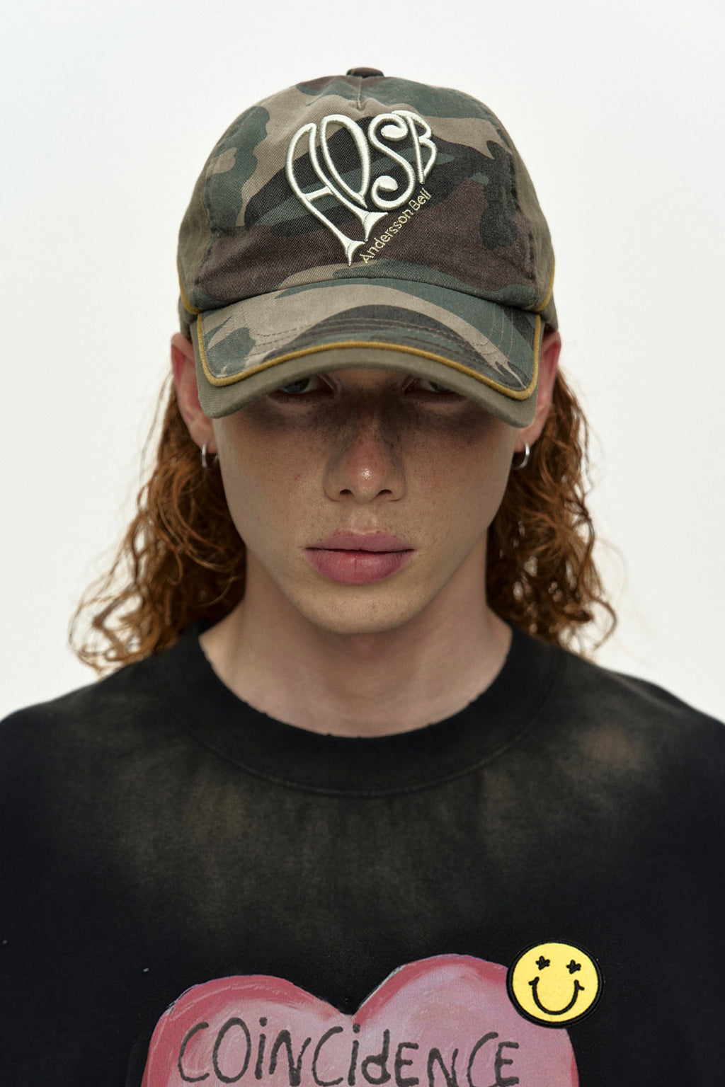 Andersson Bell (Essential) Unisex Heart Logo Embroidery Layered Cap