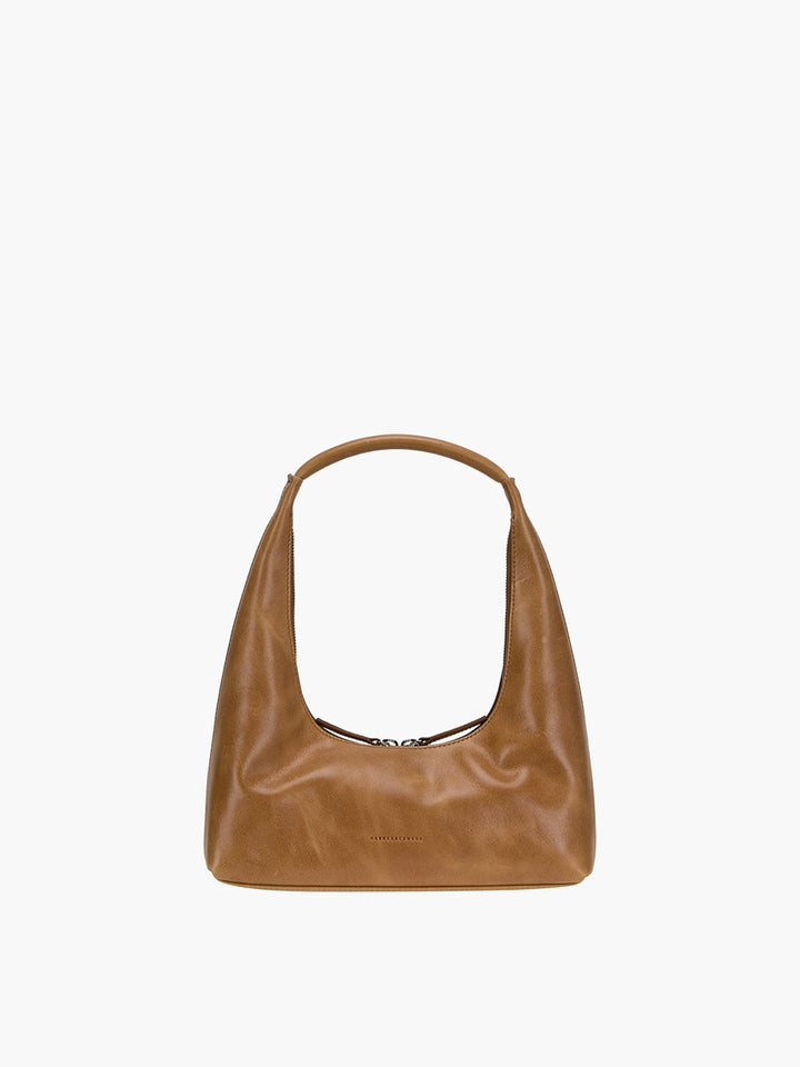 Margesherwood Hobo Shoulder saddle brown pull-up