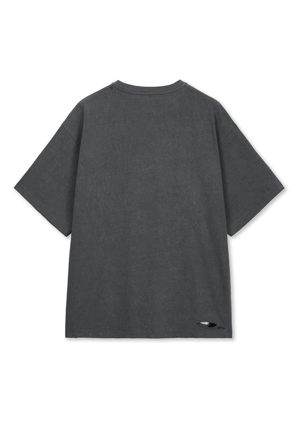 Matinkim Distressed Logo Top IN Charcoal