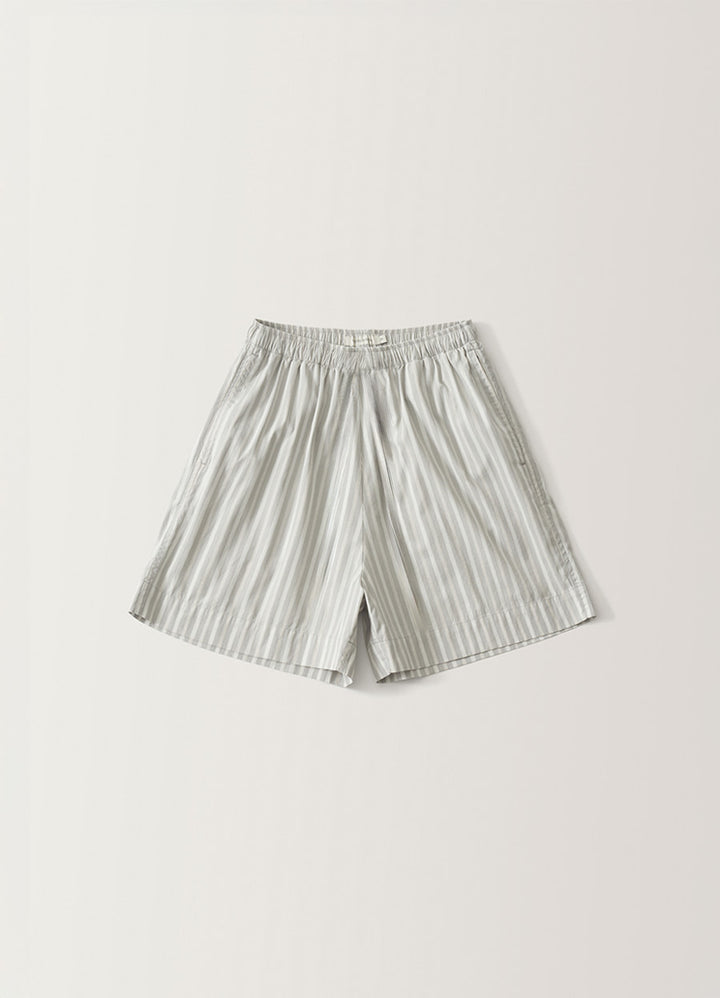 Nothing Written Yaphi short pants (Gray stripe)