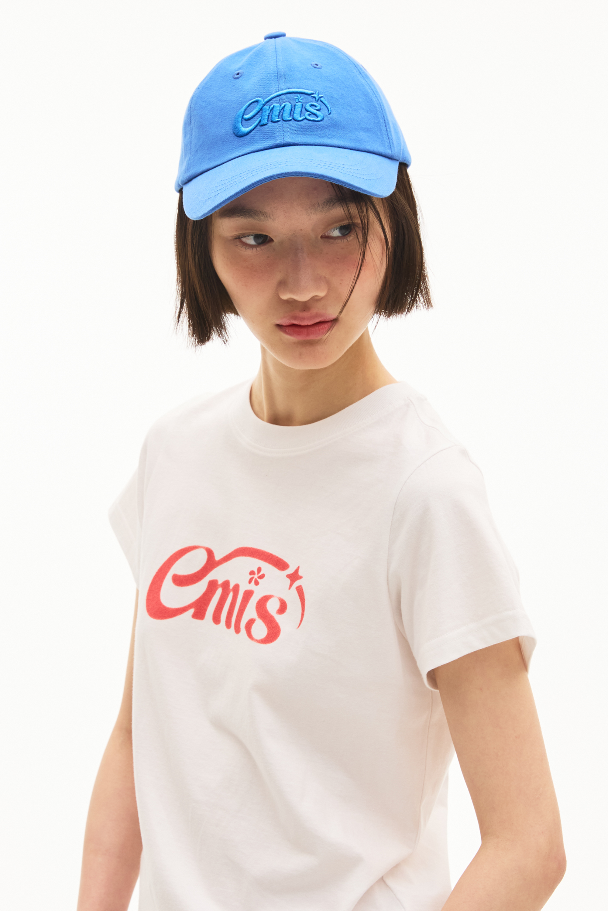 [emis] Halo Logo Ball Cap-Blue