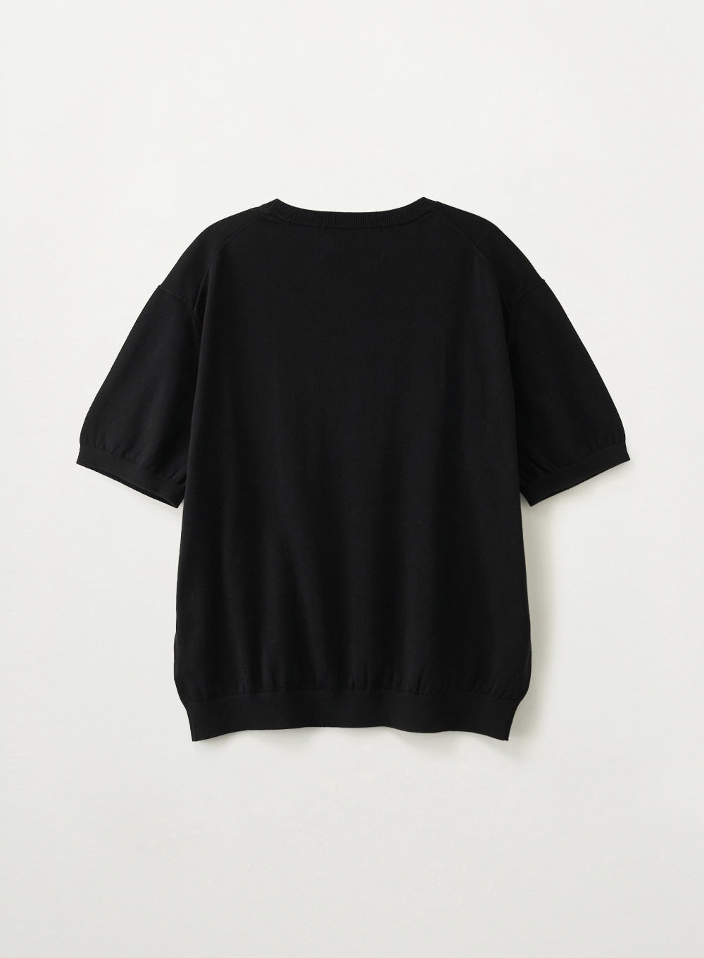 Satur Loren Fine Half Knit - Black