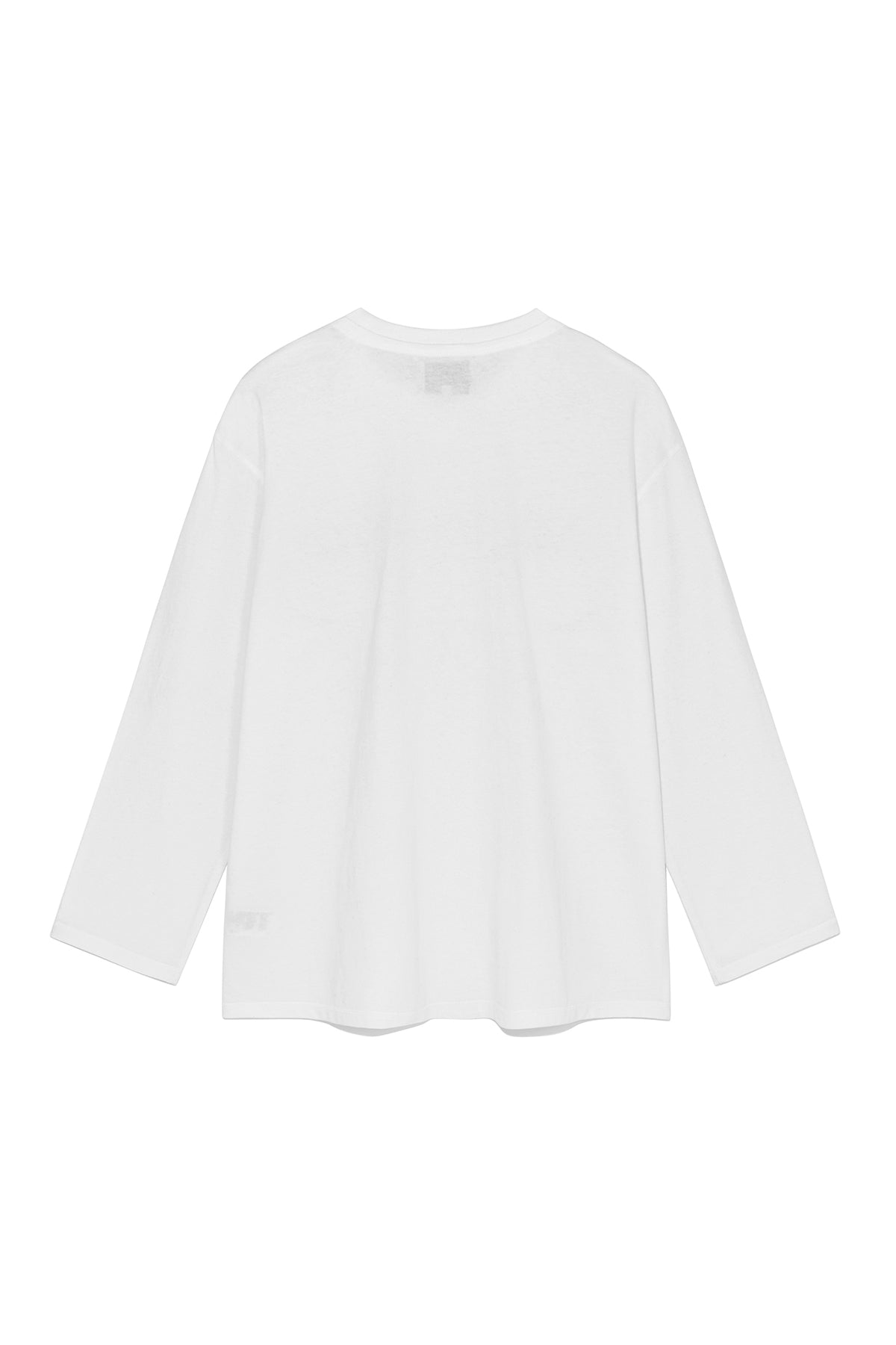 [matinkim] MATIN LOGO TYPO LONG SLEEVE TOP IN WHITE