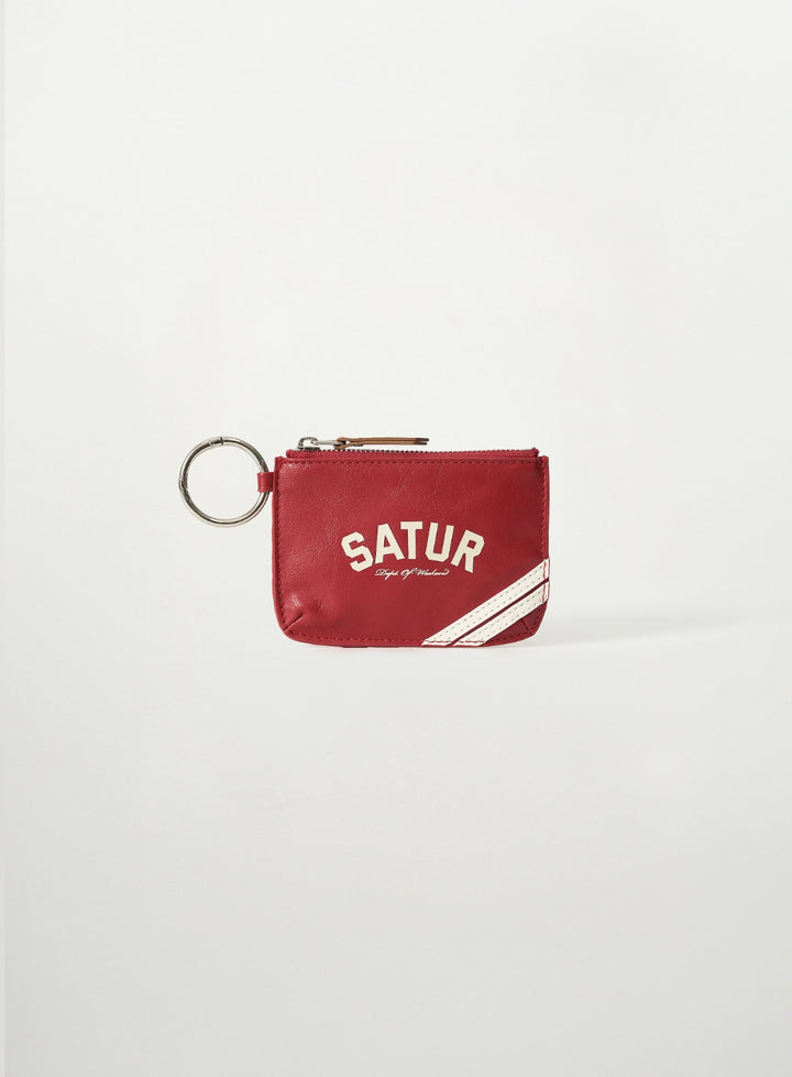 Satur Lawton Contrast Card Wallet - Red