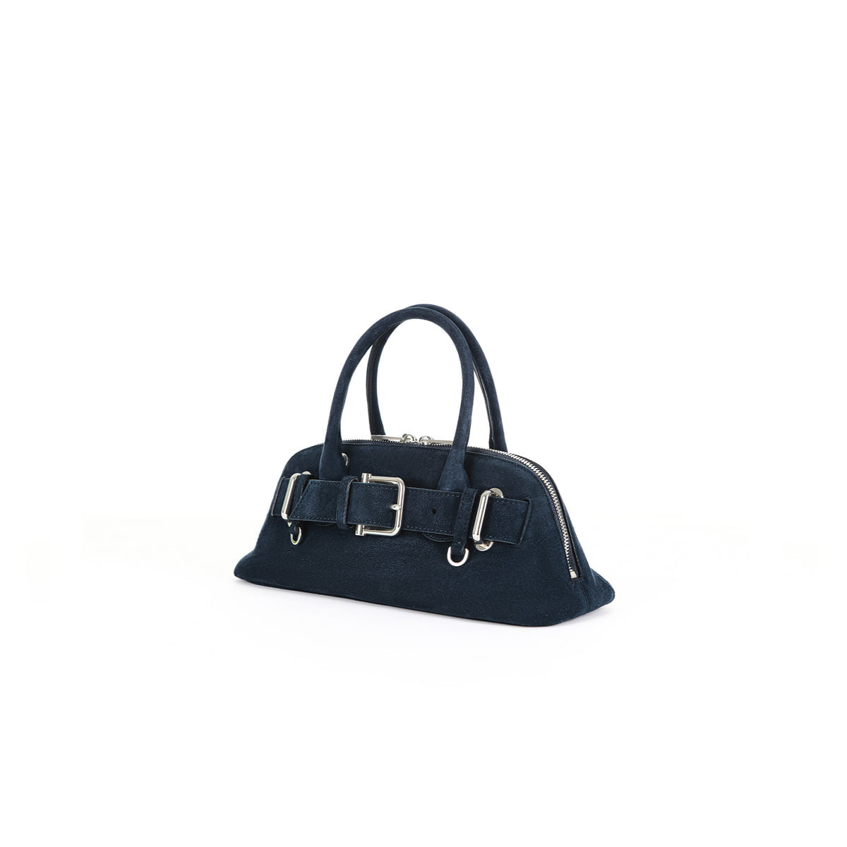Osoi Zip Brocle Mini Suede Navy