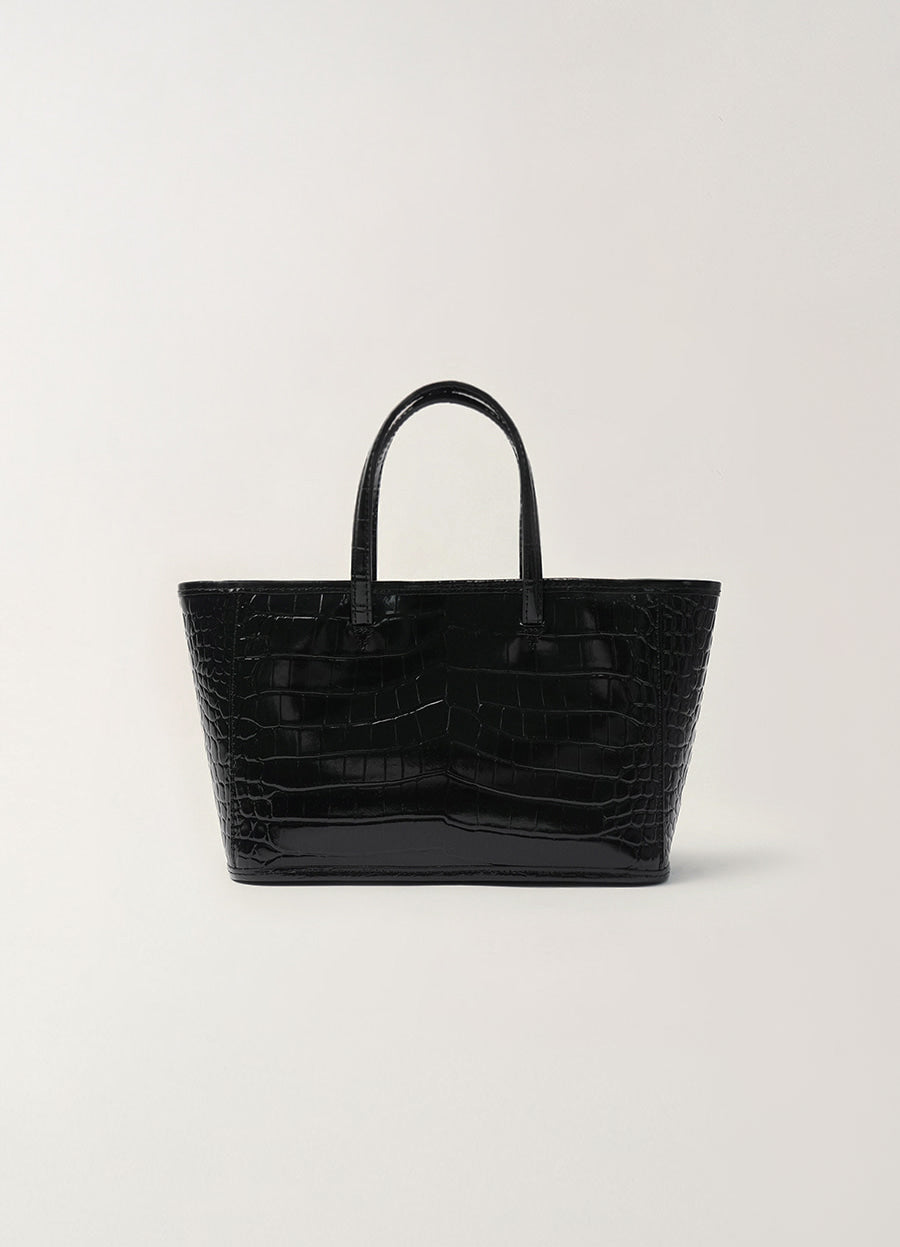 Nothing Written Ain croco tote bag (Black)