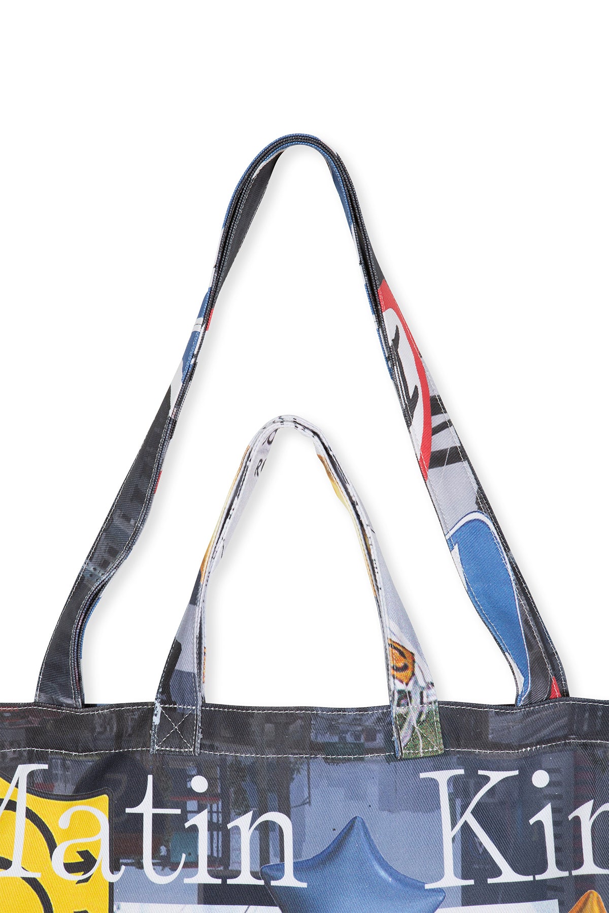 [matinkim] PEACHES GRAPHIC BIG ECOBAG IN MULTI