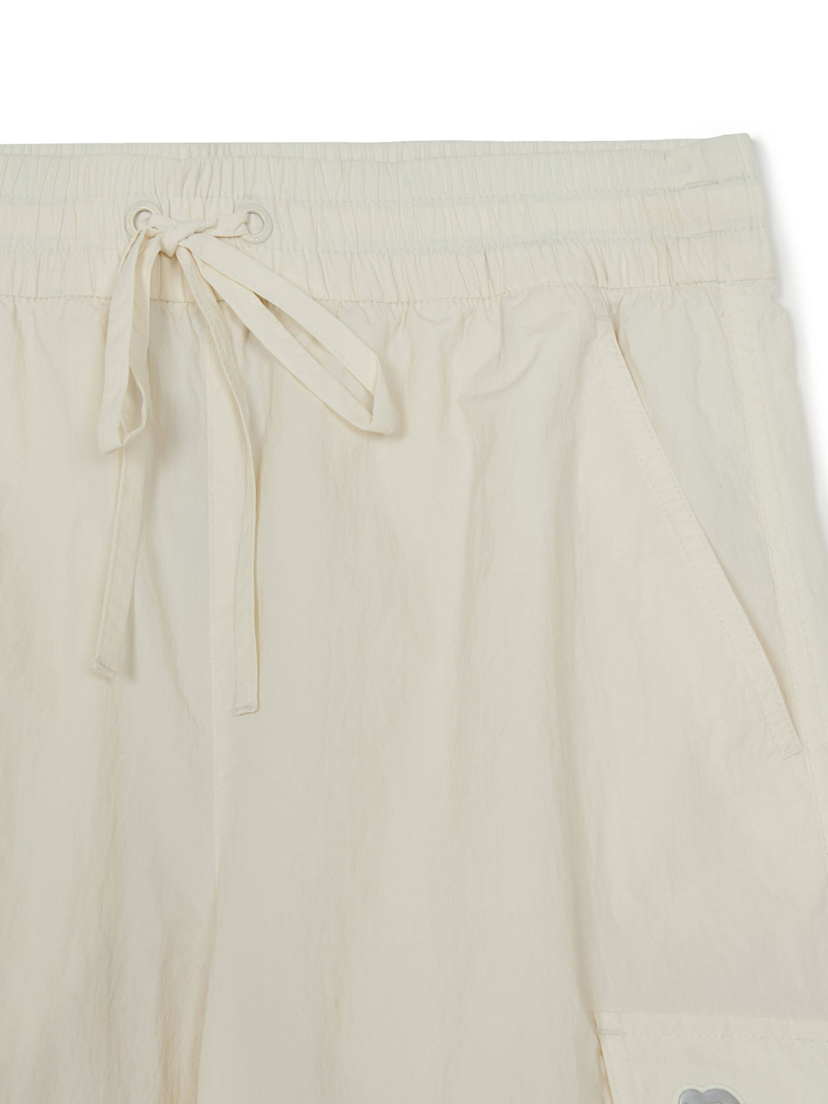 Mlb Women's Gorpcore Glossy High Waist Cargo Wide Flare Pants