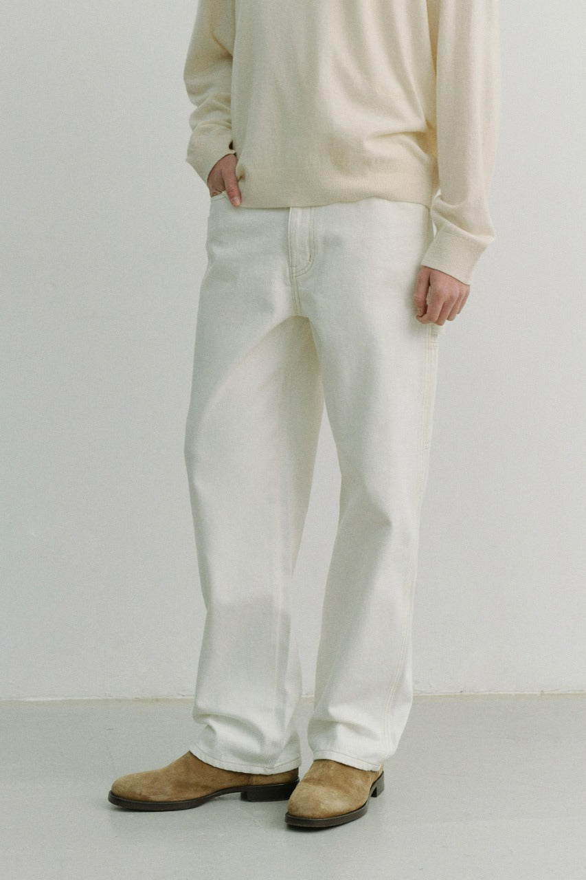 Dunst Modern Carpenter Jeans Cream
