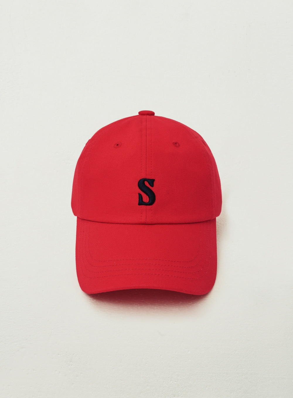 [satur] Classic Small Logo Ball Cap - Red