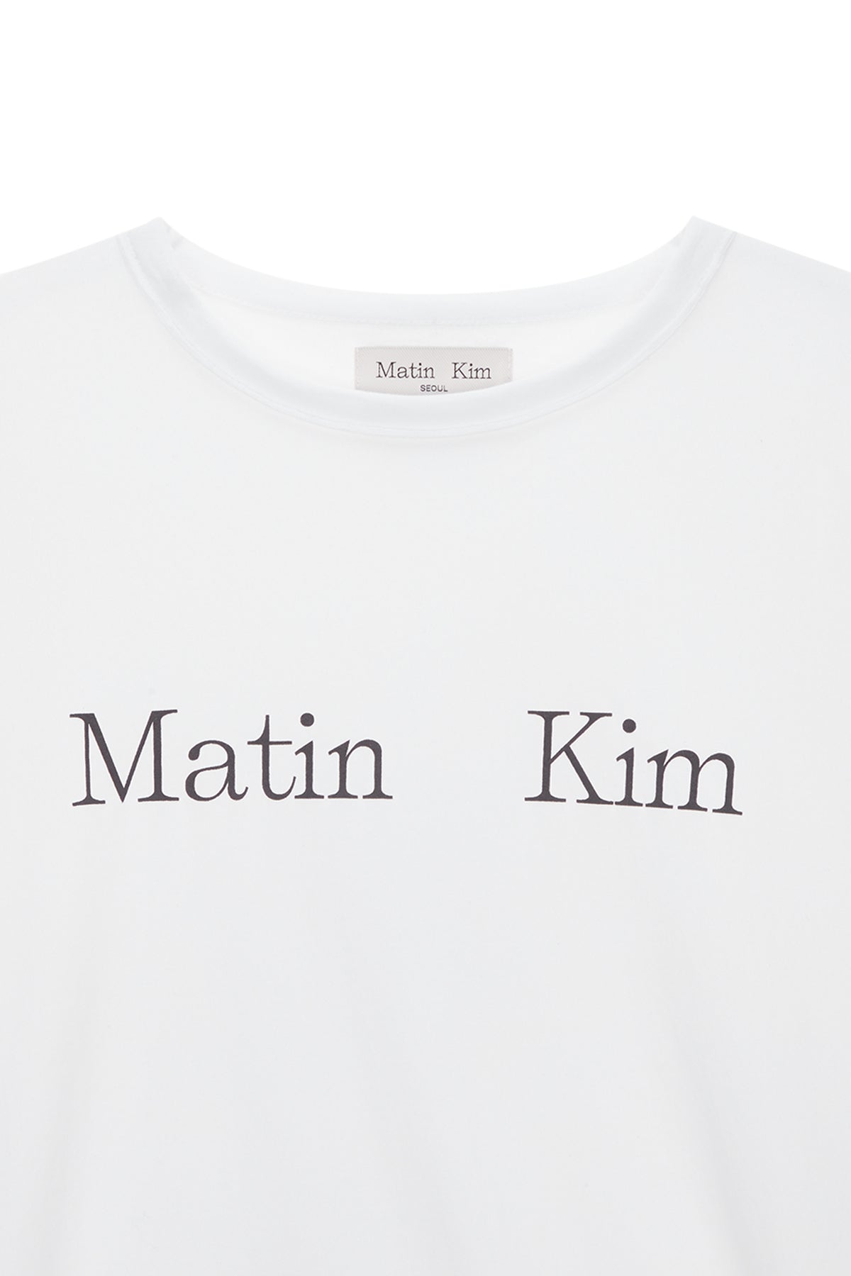 [matinkim] LOGO TOP IN WHITE