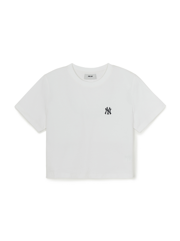 MLB Korea Women's Basic Crop Comfortable T-shirts
