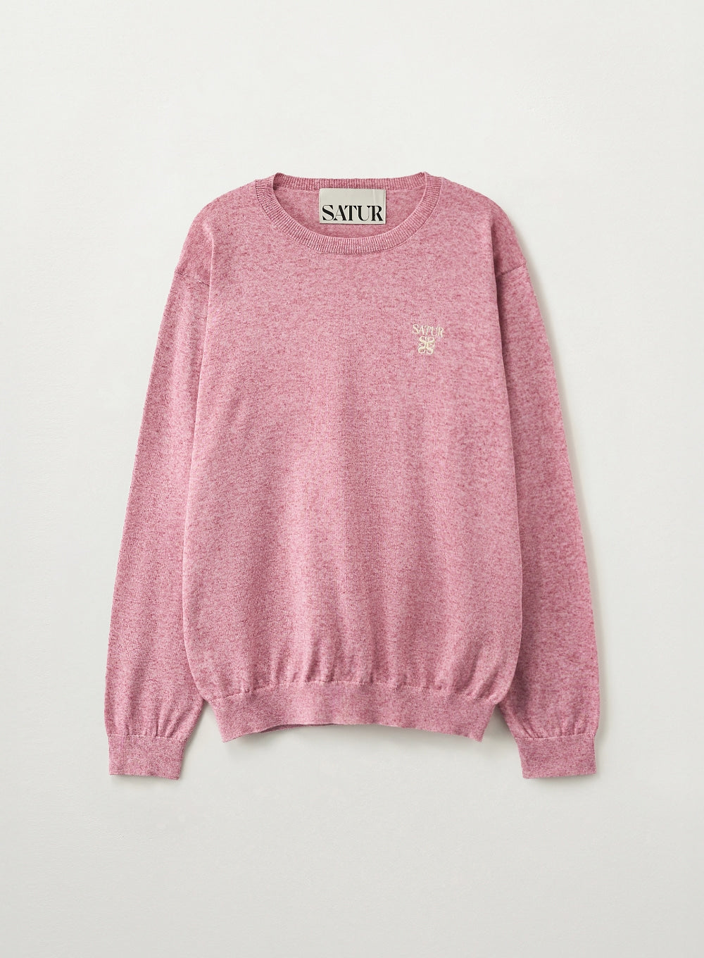 [SATUR] Loren Linen Blend Knit - Pink