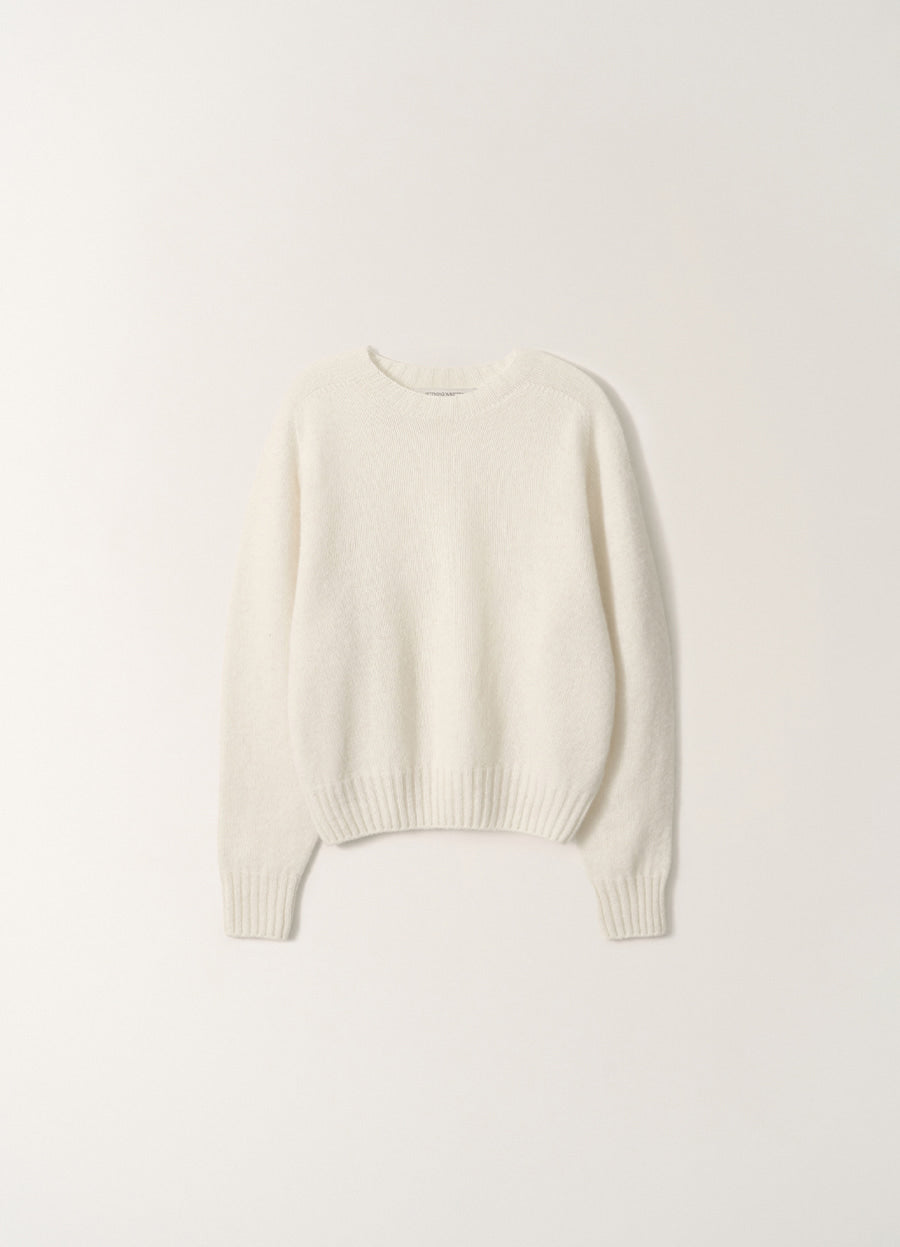 Nothing Written Kiri brushed wool pullover (Royal ivory)