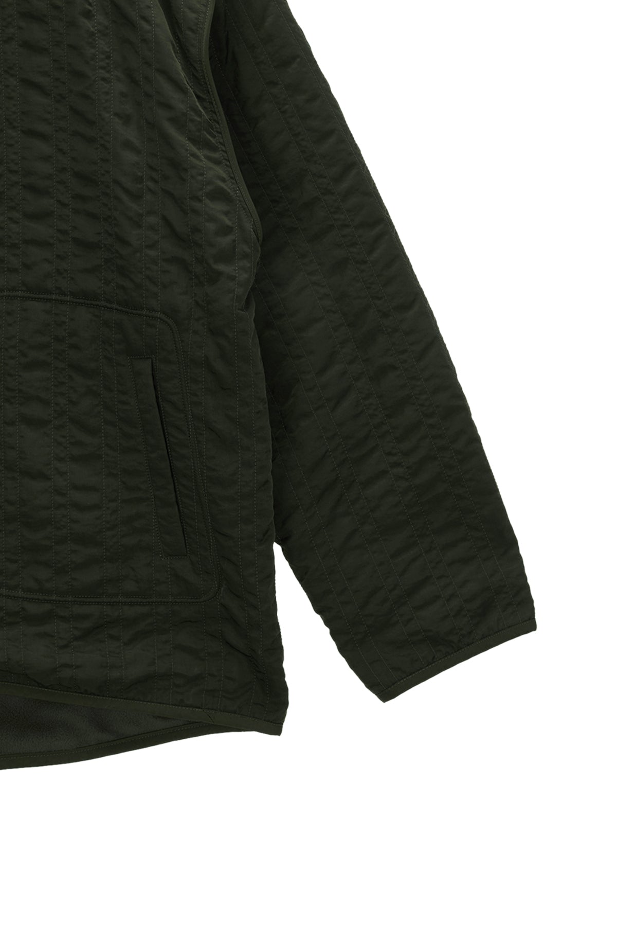 Matinkim Warm UP Quilting Jumper For Women IN Khaki