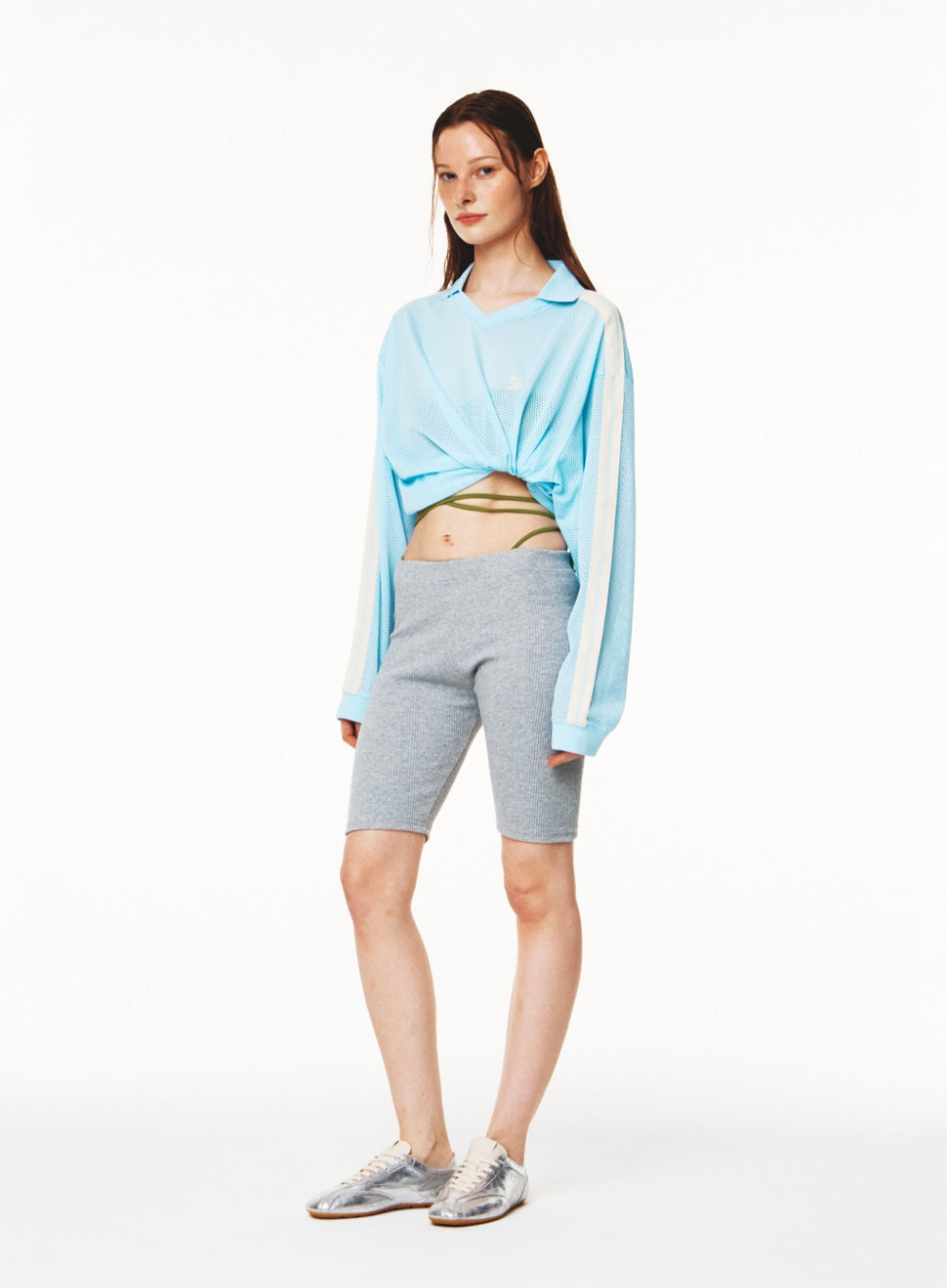 [satur] Lausanne Mesh Football Shirt - Sky Blue