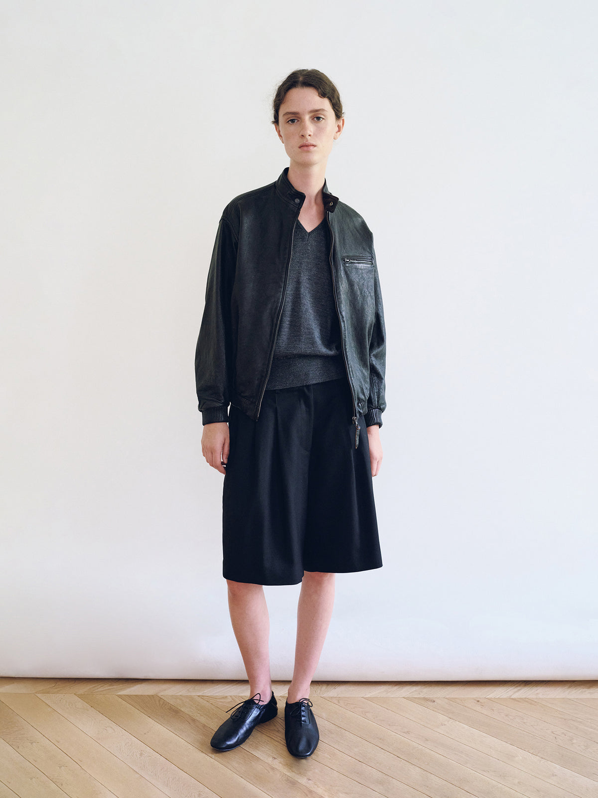 Nothing Written Serene Tailored Shorts (Black)