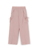 MLB Korea Women's Gorpcore Super Light Weight Ribbon Cargo Semi Wide Pants