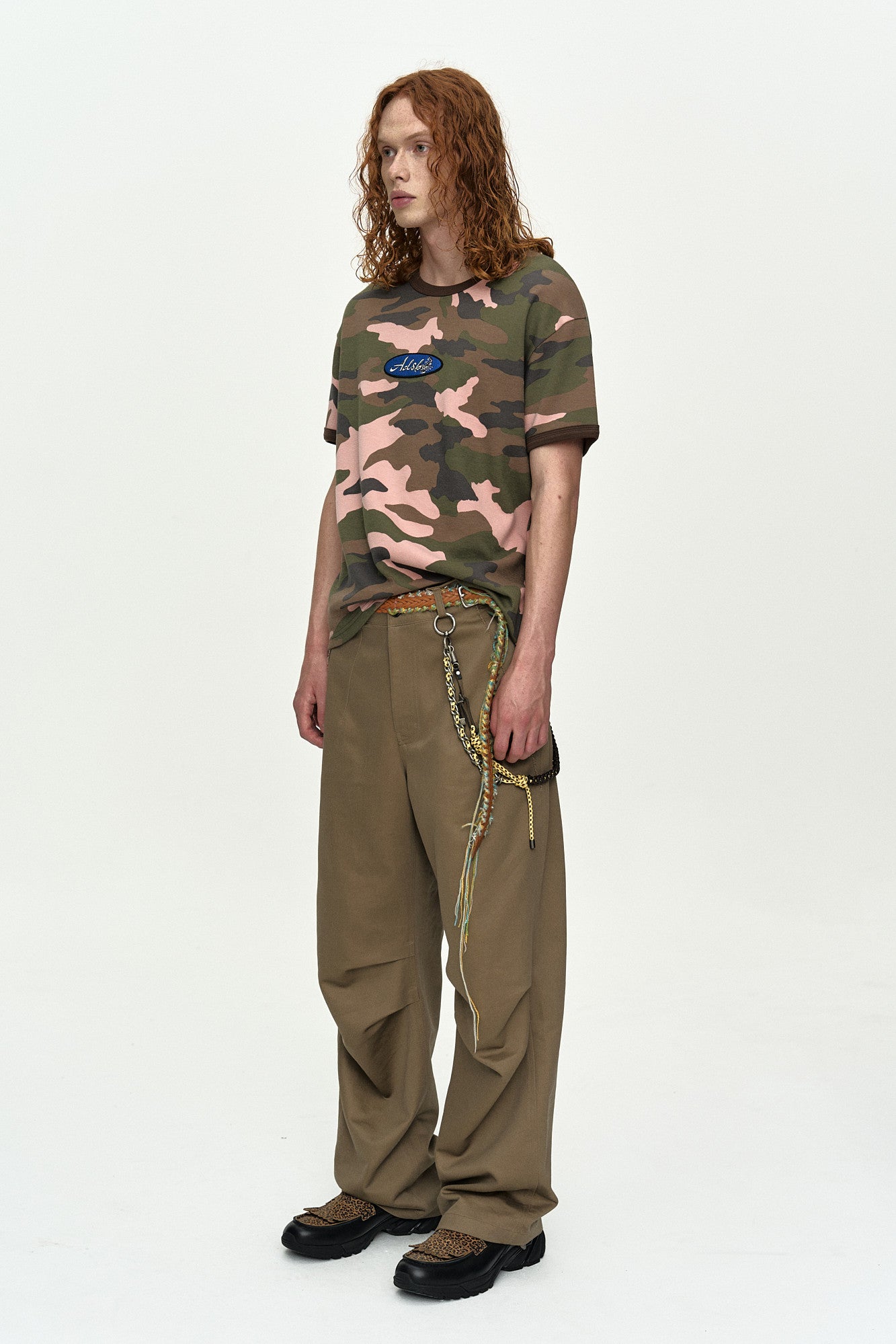 Andersson Bell (Essential) Camouflage Ringer T-Shirt