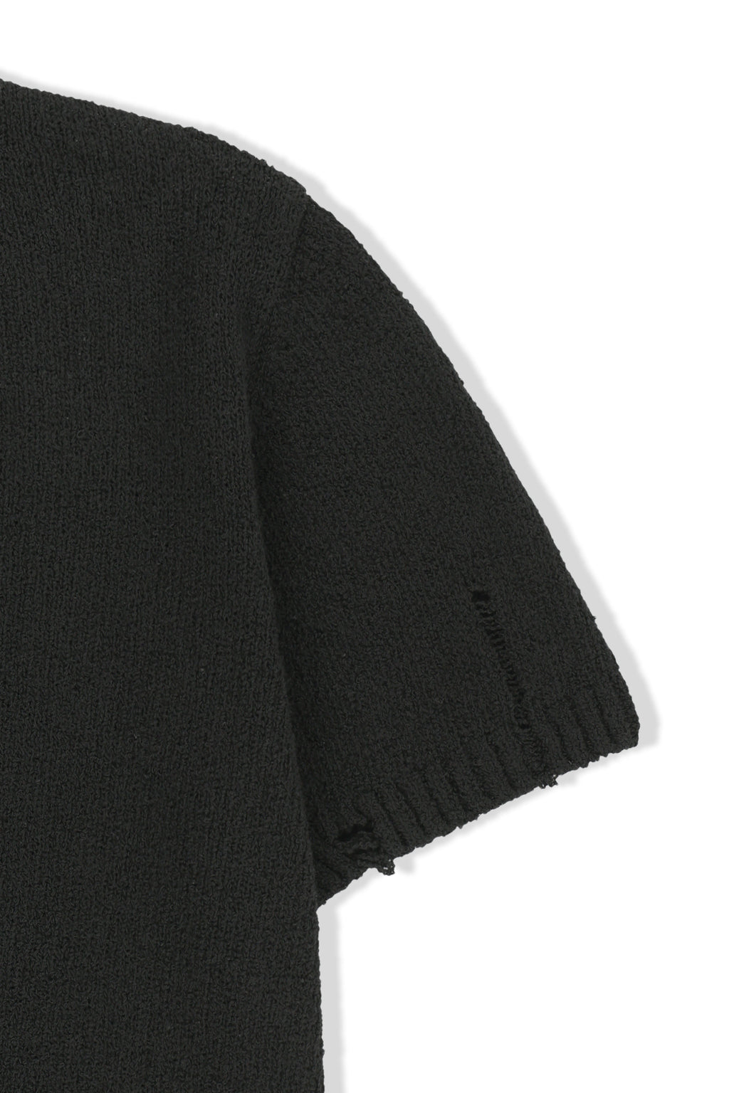 Matinkim Half Sleeve Logo Pullover For Women IN Black