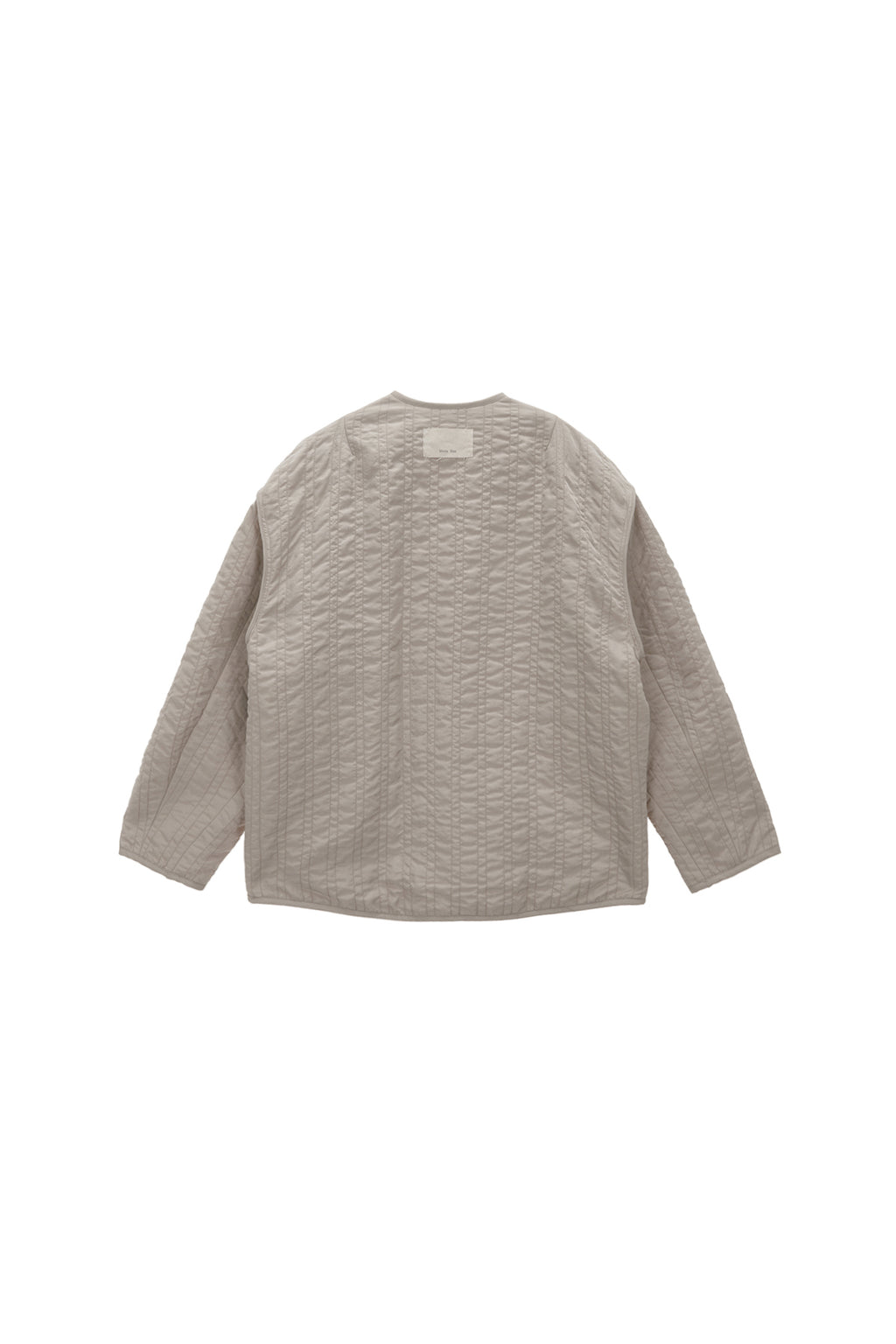 Matinkim Warm UP Quilting Jumper For Women IN Light Beige
