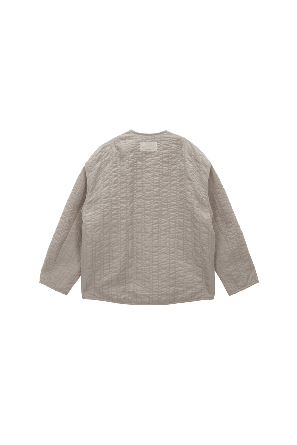 Matinkim Warm UP Quilting Jumper For Women IN Light Beige