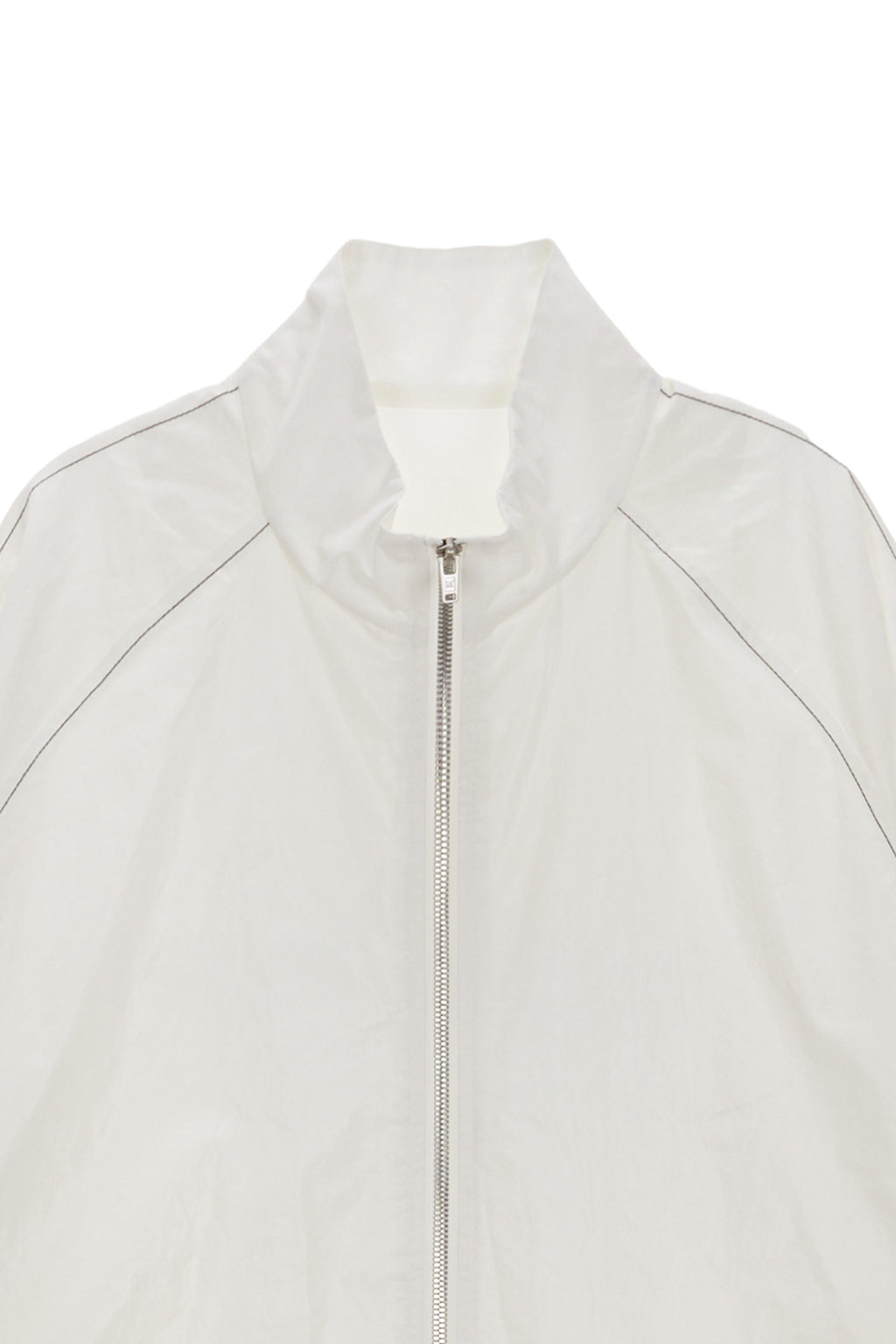 [matinkim] MATIN KIM LOGO COATING JUMPER IN IVORY