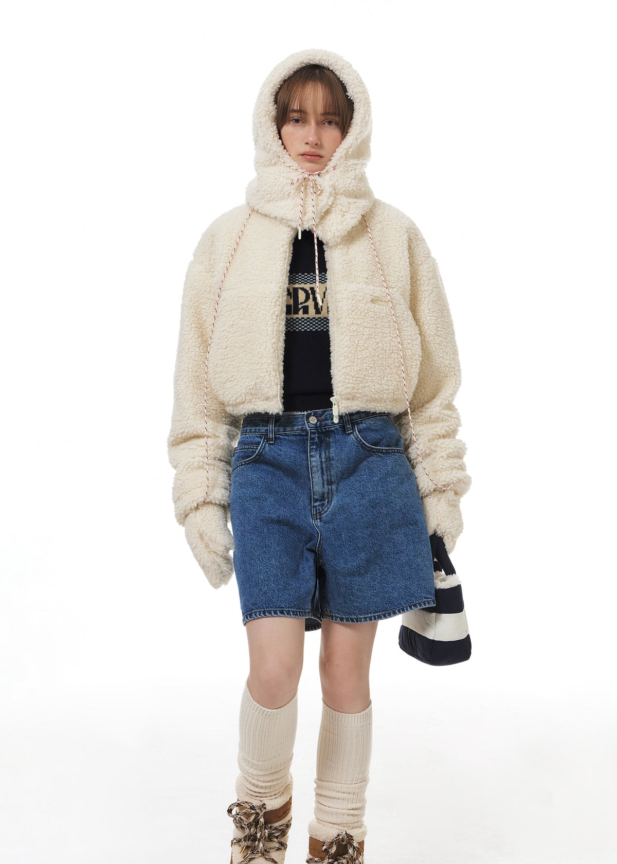 Grove Lavish Fleece Jacket&Gloves Set