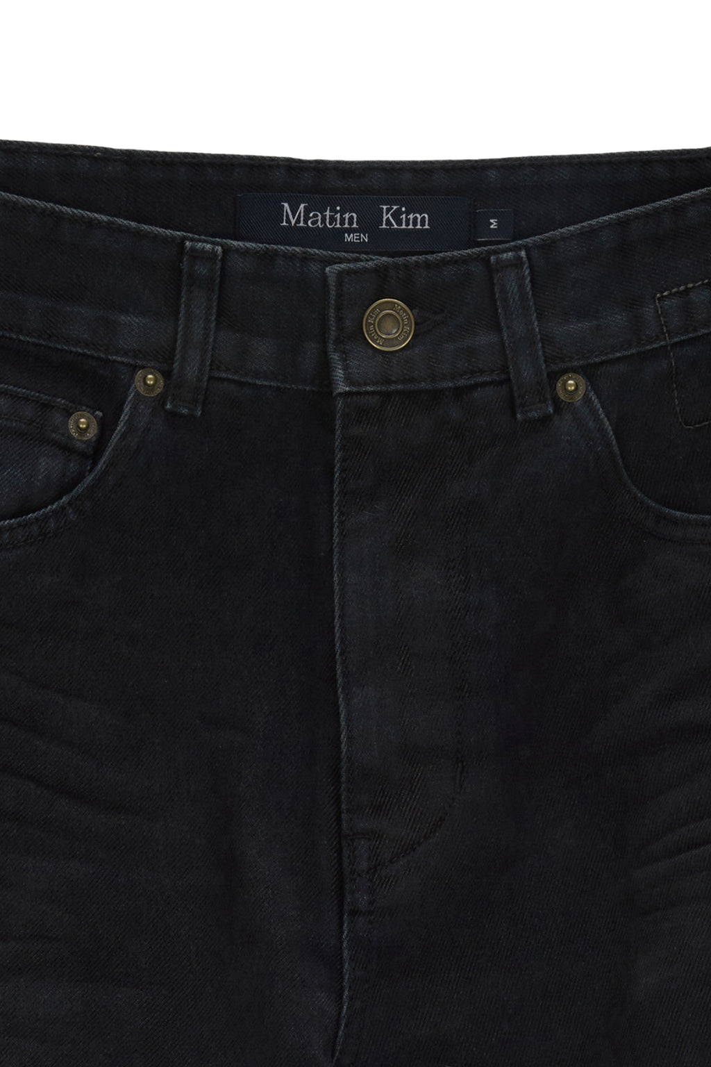 Matinkim Vintage Velvet Denim Pants For Men IN Navy