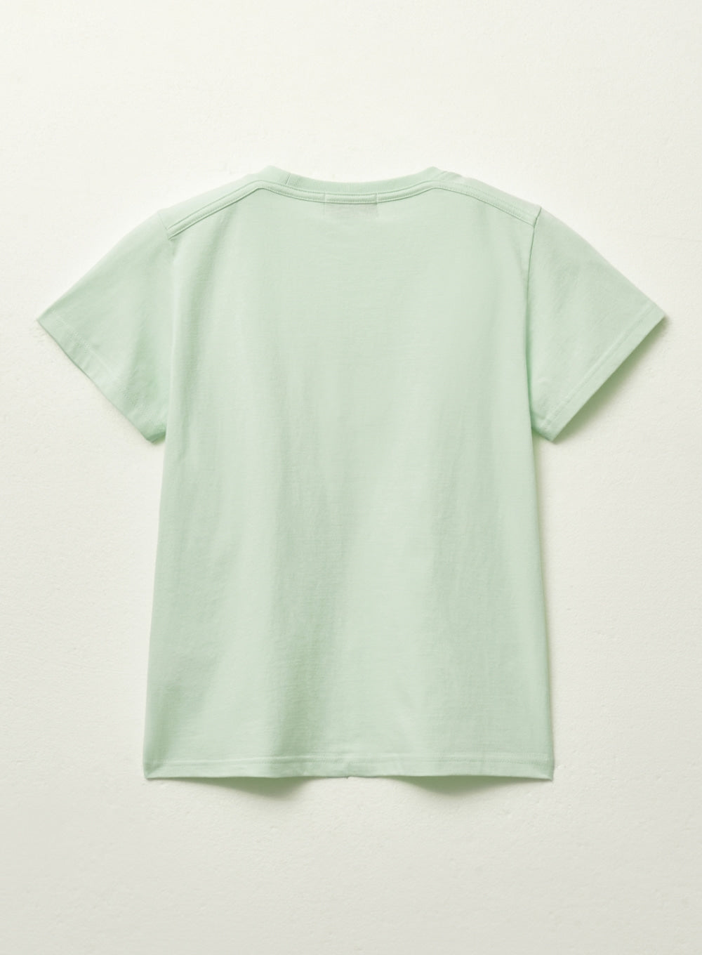 [satur] (W) Capri Citron Drawing Summer Graphic T-Shirt - Neon Green