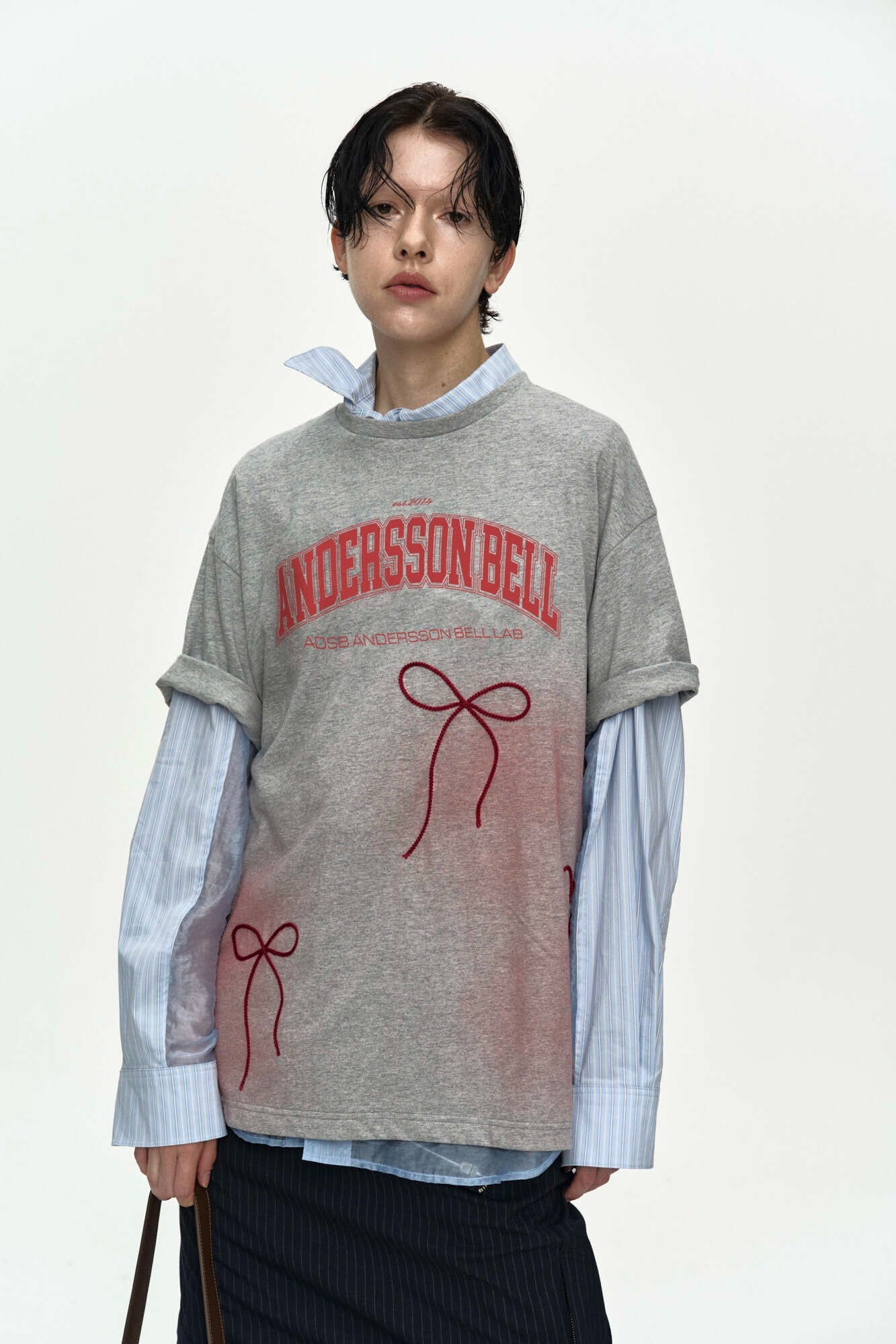 Andersson Bell Ribbon Embroidery Spray T-Shirt