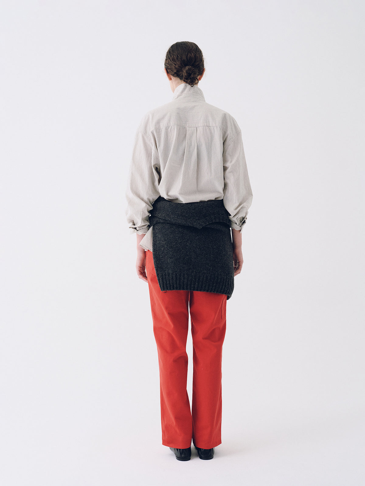 Nothing Written Metis Cotton Shirt (Ivory Stripe)