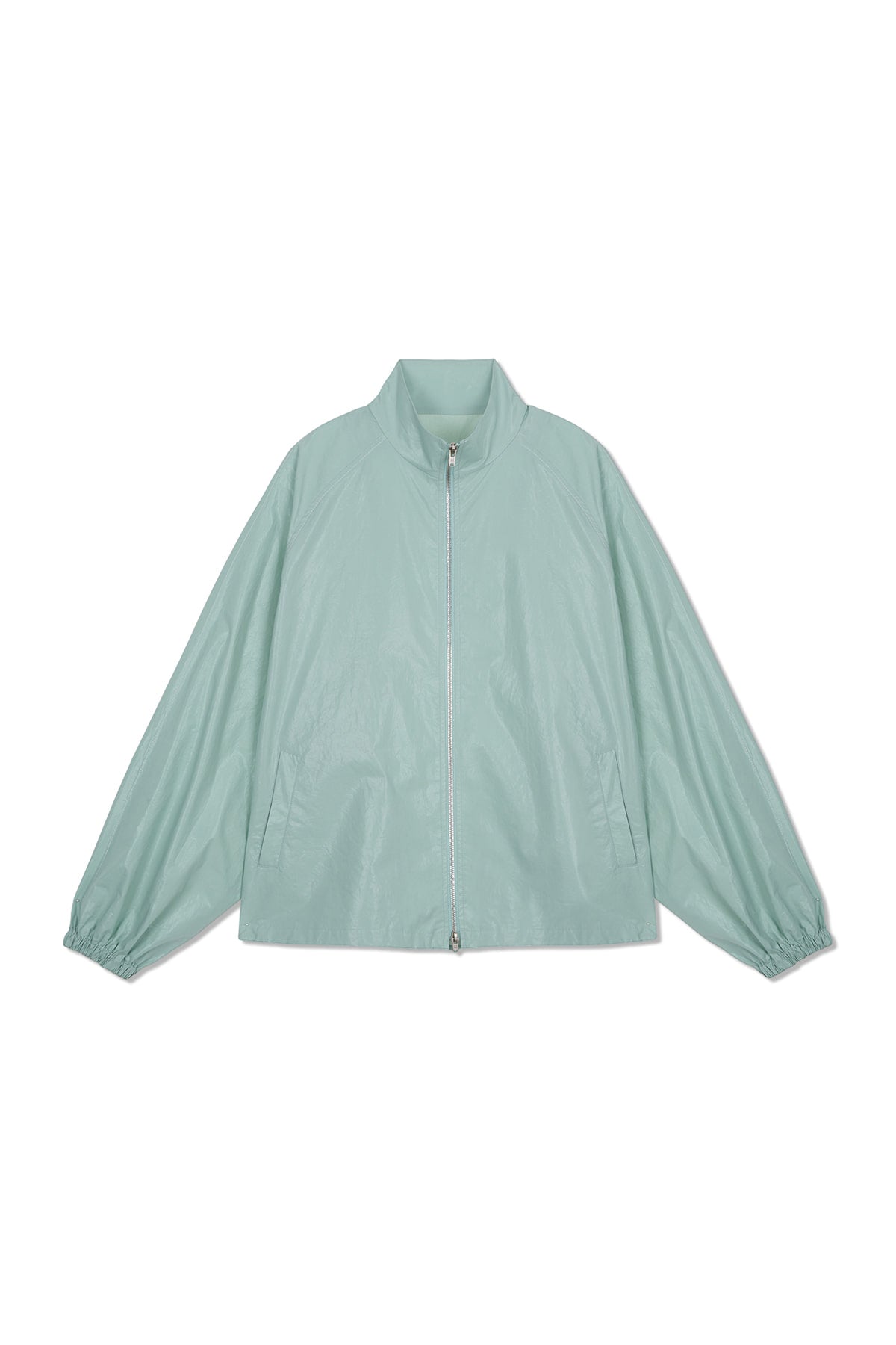 Matinkim Matin Kim Logo Coating Jumper IN Mint