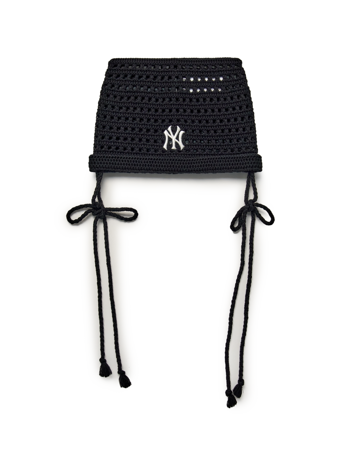 MLB Korea Summer Ribbon Meowing Beanie